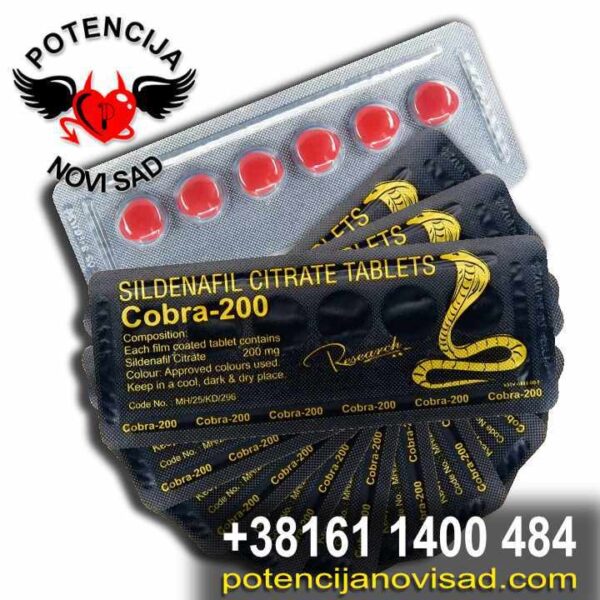 Cobra 200 mg - Tablete za potenciju Novi Sad - Image 2