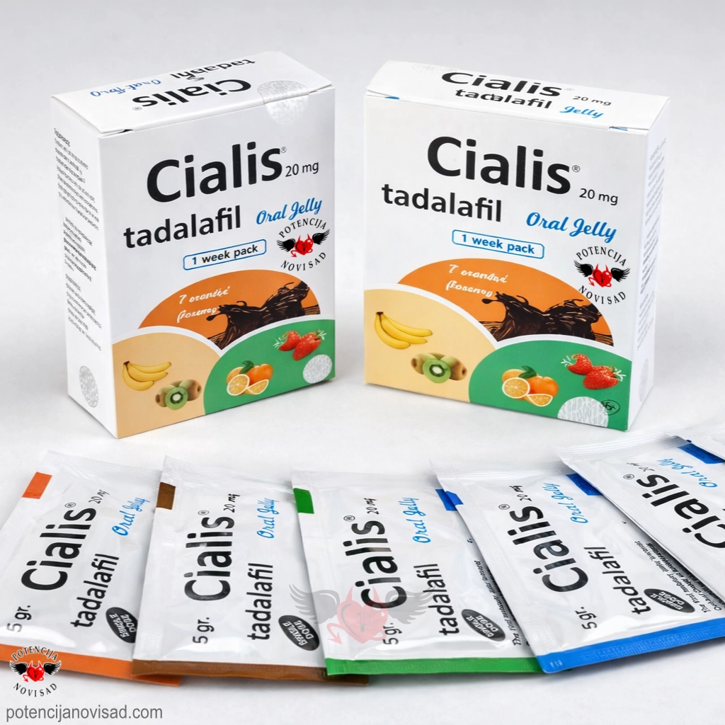 Cialis oral jelly gel za potenciju 2 Cialis oral jelly gel za potenciju - Слика 2